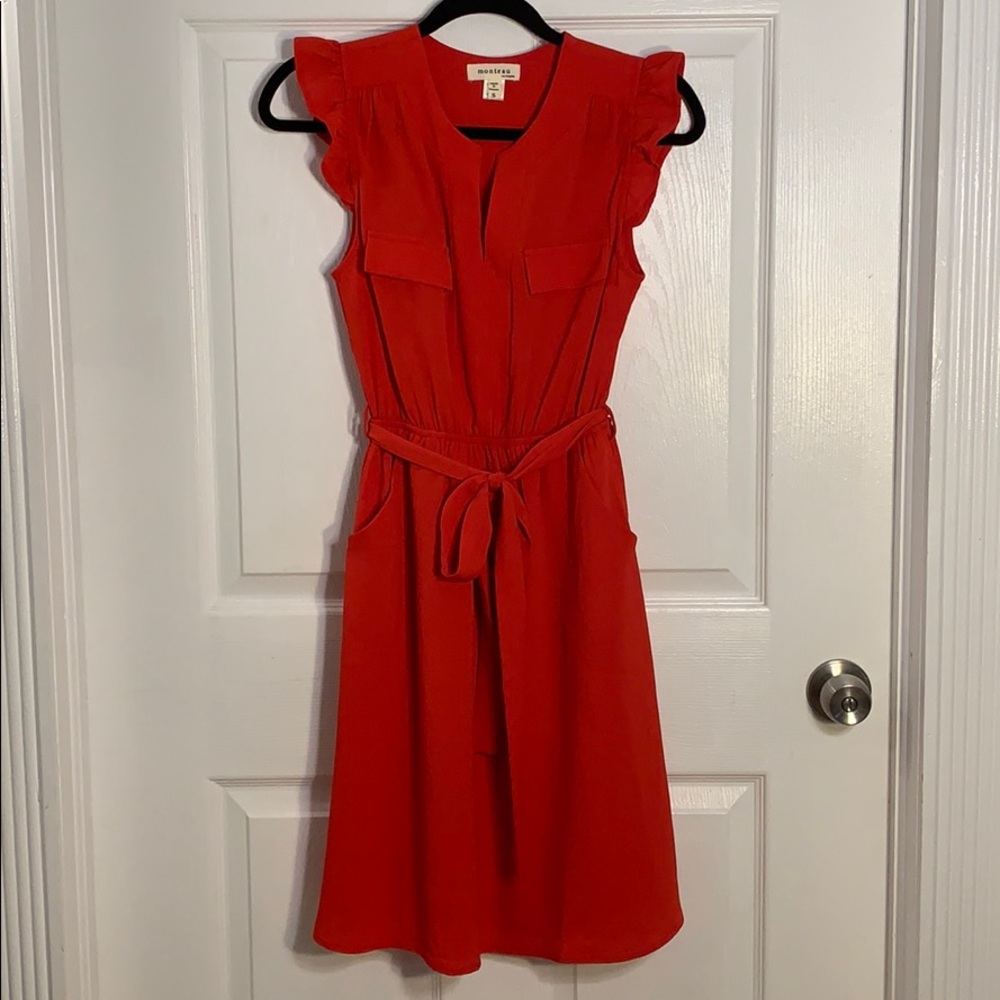 Monteau Red Dress